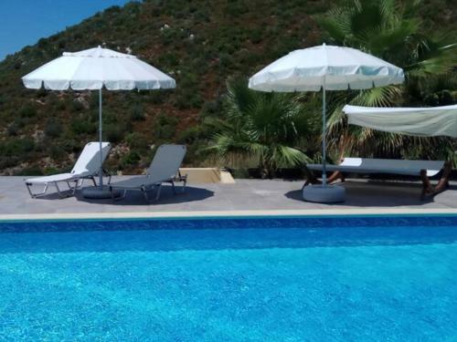 Aegean Blue Luxury Room with pool