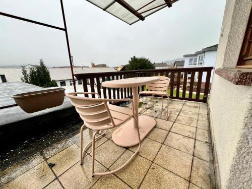 Rõdu/terrass, Hessestub mit Sauna in Wachtersbach
