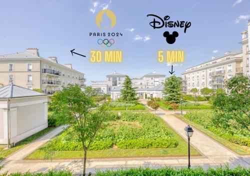 Cosy Yellow - Disney 15min walk - JO 30 min- Free Parking - Location saisonnière - Serris