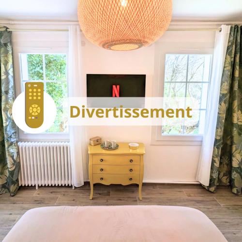 Létesítmények, Chambre deluxe Olivièr et Pinedo (Chambre deluxe Olivier et Pinedo) in La Valette-du-Var