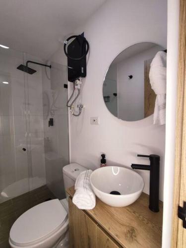 Apartaestudio moderno y privado en Medellin, Medellín (fotografie 5)