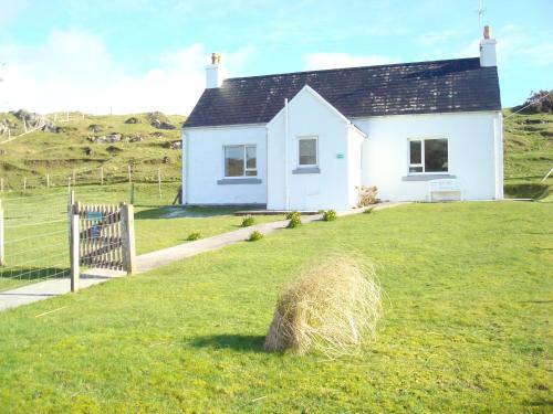 Bejárat, Harris White Cottage in Rodel