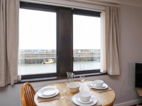 Hotellet från utsidan, Harbour Side in Maryport