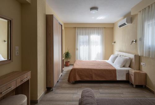 1 double bed