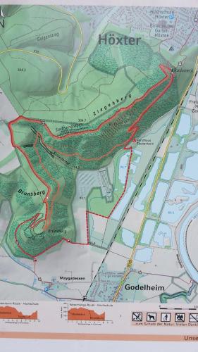 MW Ferienwohnung Höxter Weserbergland an der Weser