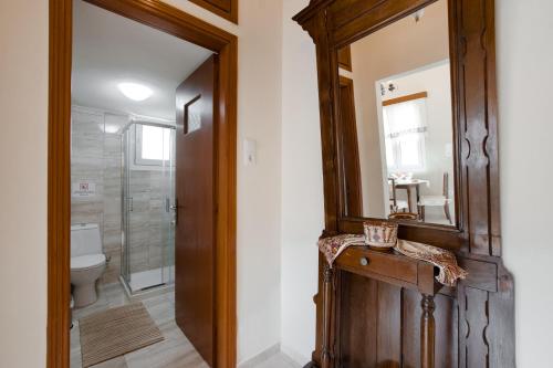 Bathroom, Prasini Folia - Traditional Residence in Anogeia
