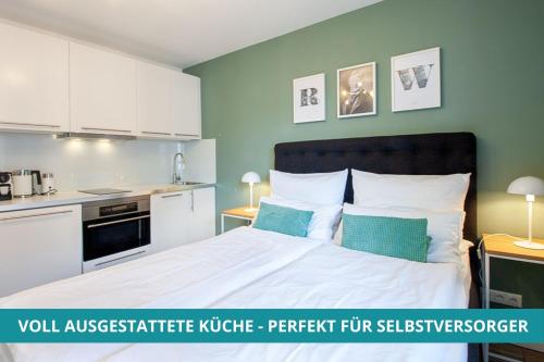 Apt Wahnfried Nr1 - Cityapartment mit Küche, Duschbad, Balkon, Parkplatz - zentral aber ruhig