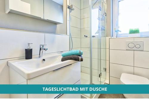 Apt Wahnfried Nr1 - Cityapartment mit Küche, Duschbad, Balkon, Parkplatz - zentral aber ruhig