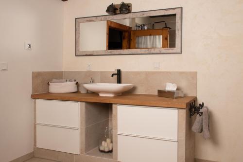 Bathroom, Fachwerk Ferienhaus Elz in Elz