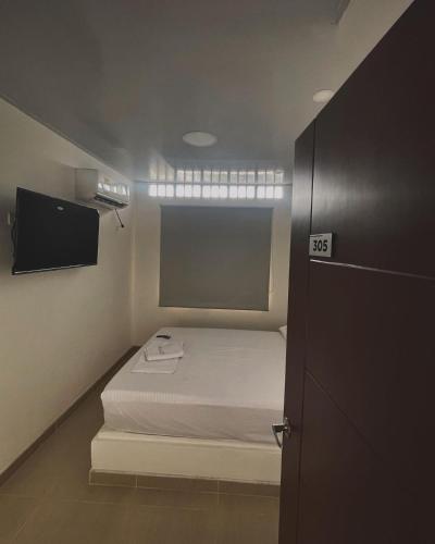 1 double bed
