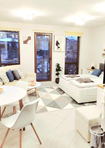 Spacious luxury studio with mountain view - SPA available, Bansko
