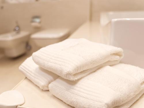 Baño, ThüringenApartments Boulevard XXL 5-7 Personen (ThuringenApartments Boulevard XXL 5-7 Personen) in Saalfeld/Saale
