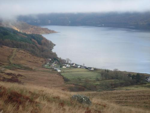 Deluxe double room with ensuite and stunning loch view