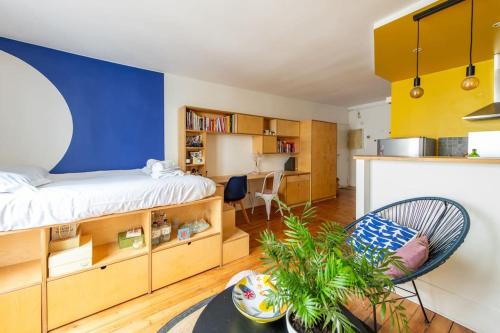 Agent Bailly 2 - Cozy studio in the heart of Paris - Location saisonnière - Paris