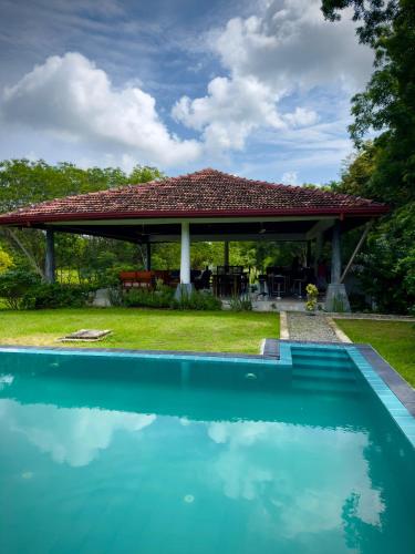 Swimming pool, Magalle Wewa Villa- A yoga retreat in Kurunegala