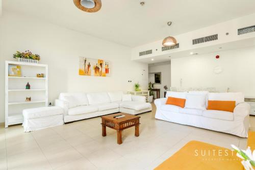 1 Bedroom 2 Bathrooms Flat With Sea View Balcony, Dubái (foto 2)