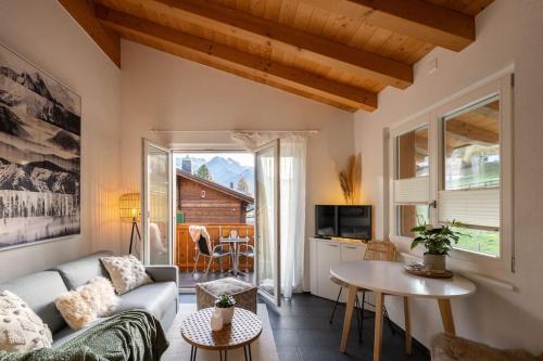 Bergidylle für zwei - mit Balkon & Bergkulisse - Apartment - Adelboden