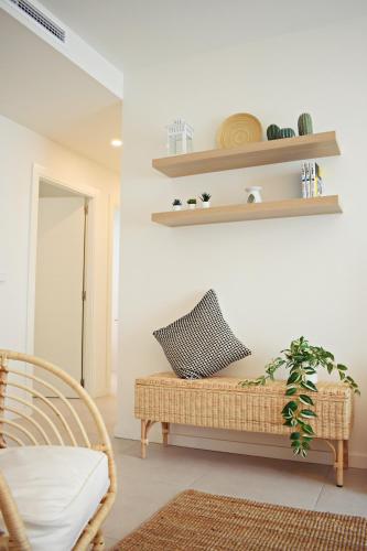 Amalia's Home: Luminoso apartamento muy cerca de la playa, Malaga (foto 10)