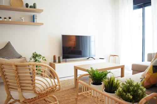 Amalia's Home: Luminoso apartamento muy cerca de la playa, Malaga (foto 9)