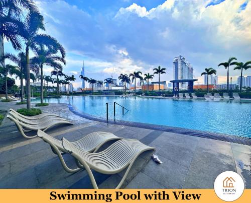 Swimming pool, Trion @ Kuala Lumpur near KLCC TRX by Cityscape near Miharja LRT Station