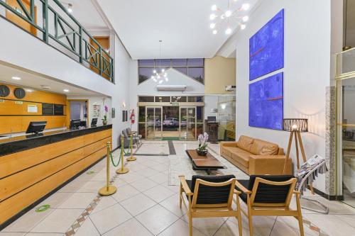 大堂, Hotel Golden Park Campinas Viracopos By Nacional Inn in 坎皮納斯