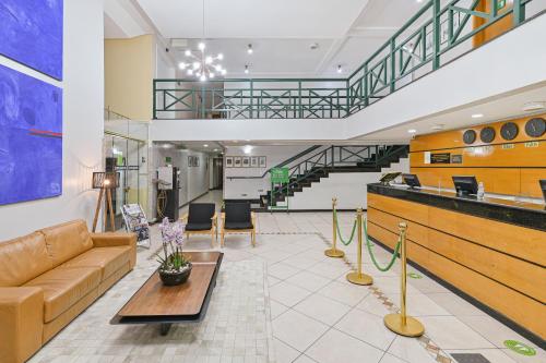 大堂, Hotel Golden Park Campinas Viracopos By Nacional Inn in 坎皮納斯