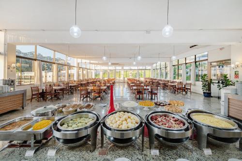 餐廳, Hotel Golden Park Campinas Viracopos By Nacional Inn in 坎皮納斯