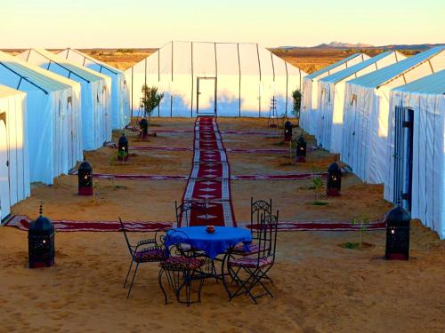 Morocco desert camp in Merzouga