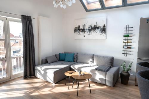 EICH-Penthouse, zentral am Stadtwald mit Ausblick über die Stadt, 24h self check-in, Netflix, DisneyPlus, Hannover (fotografie 2)