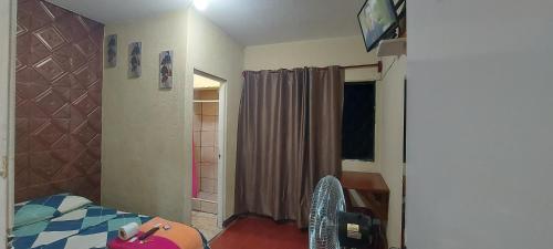1 double bed