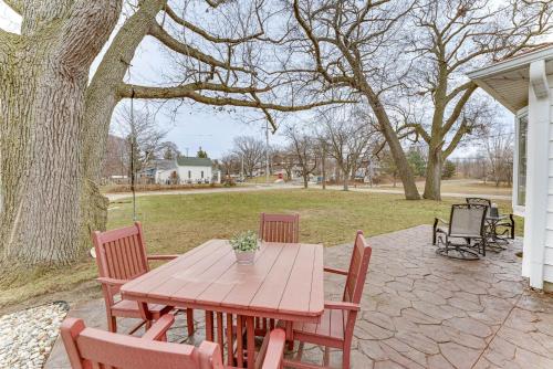 Quiet Manistee Home with Patio Less Than 1 Mi to Beaches! in Manistee, USA