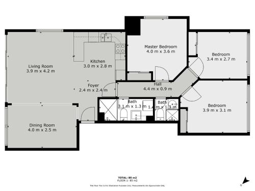 Alpine Mountain View 39 - 3BR l Swimming Pool l Air-Con l WiFi, Jindabyne (fotografie 10)