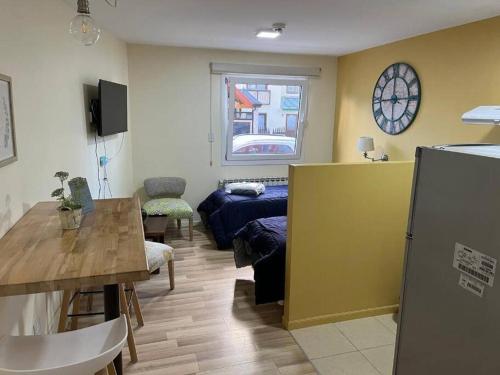 Cómodo monoambiente en el centro de la ciudad