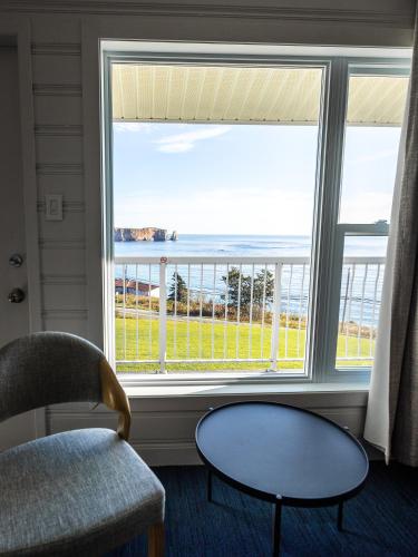 Kilátás, Hotel le Mirage in Percé (Québec)