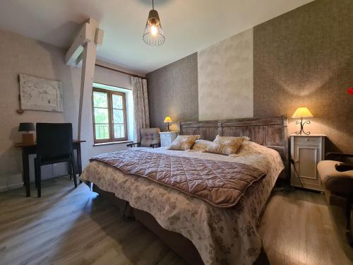 Fermette au calme avec piscine, jardin et étang de pêche - FR-1-591-333 (Fermette au calme avec piscine, jardin et etang de peche - FR-1-591-333) in วิกูล็อง