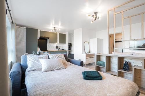 Le Cookie - 4 pers' - 2 lits - Gare 50m - Parking in วัวปี