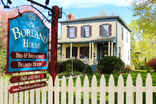 花園, 博爾蘭德住宿加早餐旅館 (The Borland House Inn) in 蒙哥馬利(NY)