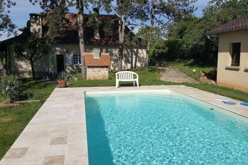 Grande maison quercynoise avec piscine - Location saisonnière - Figeac