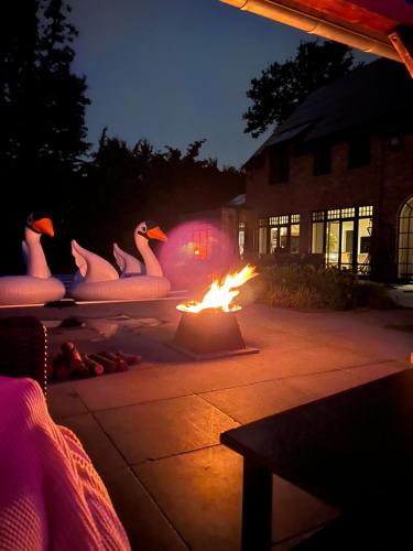 Erkély/terasz, Het Herenhuis in Genk