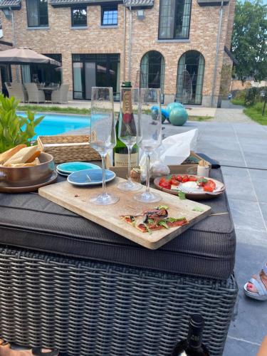 Erkély/terasz, Het Herenhuis in Genk