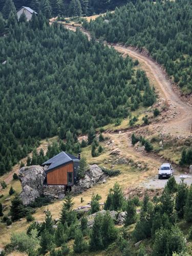 Zunanjost, Cabin on a Rock - Mountain Escape in Lumbardh