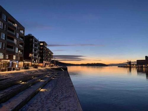 Luxury 3-Bedroom Flat with Seaview in Central Oslo, Oslo