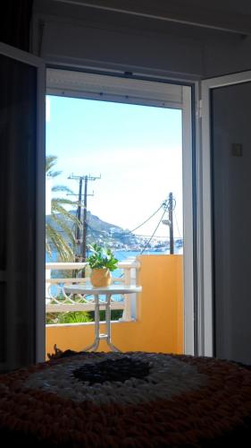 Balkong/terasse, Papafotis Apartments & Suites near Leros kommunale lufthavn