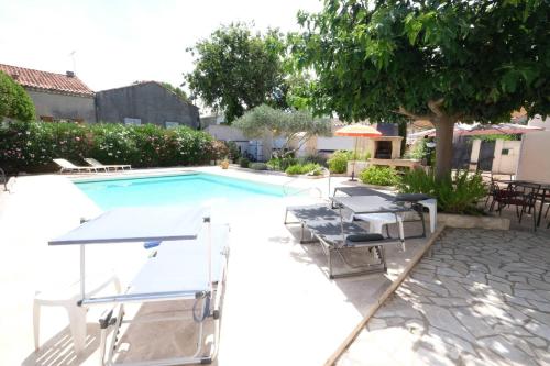 pleasant holiday rental with swimming pool, in moulès, near arles, between the camargue and the alpilles – 6 people