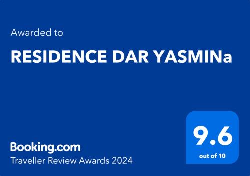 RESIDENCE DAR YASMINa