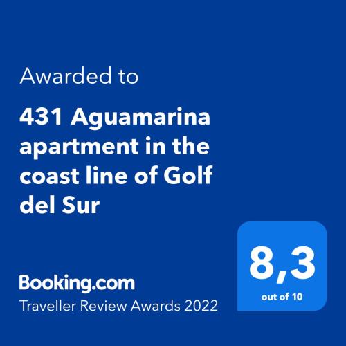 431 - Edif Aguamarina - Vacation Rental Home in the coast line of Golf del Sur 4