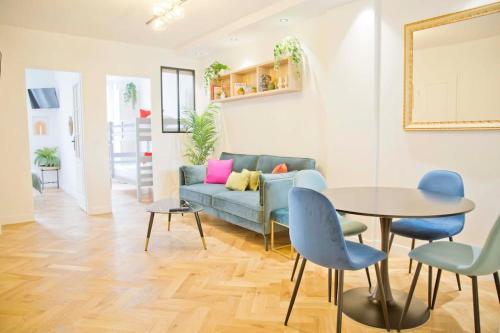 Céleste - Luxury 3BR Suite Mouffetard Views, Париж