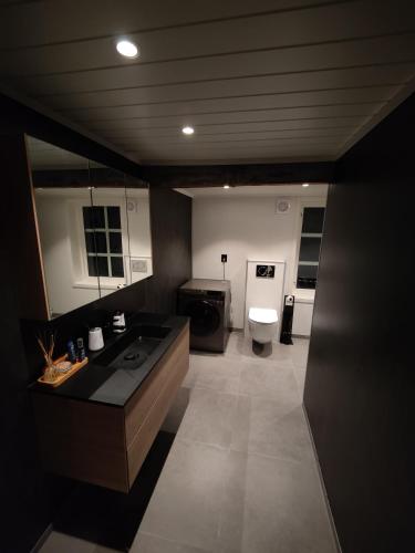 Bathroom, Tronstadbu- 1800s Cabin near Geirangerfjord & Slogen Hike in Hellesylt