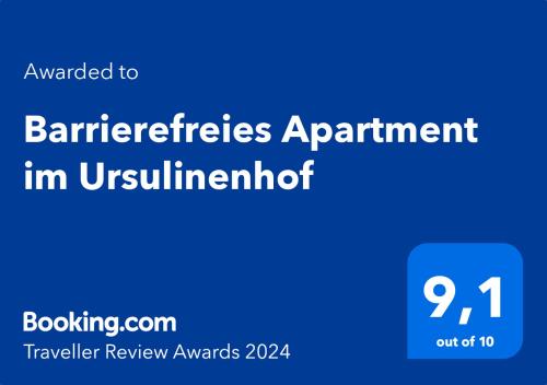 Barrierefreies Apartment Ursulinenhof