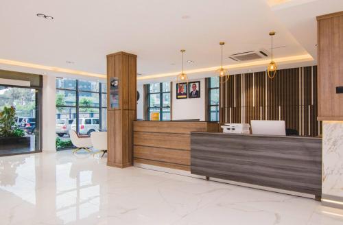 Lobby, The Safron Hotel in Onigbongbo